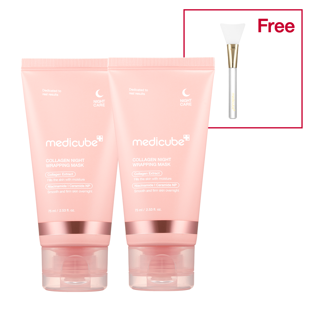 Mask Wrapping Nuit Collagène — Glow viral au réveil
