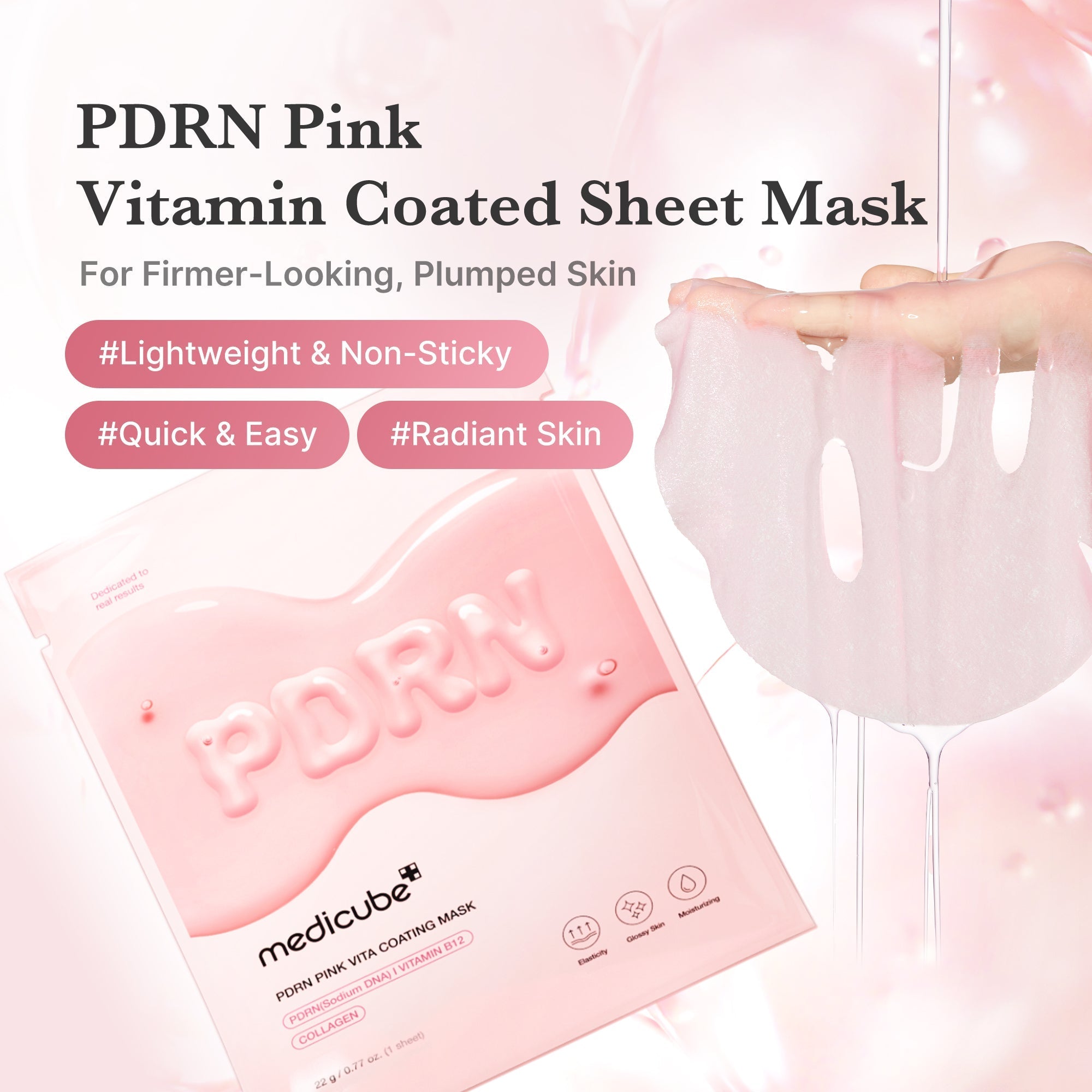OFFERT PDRN Pink Vita Coating Sheet Mask